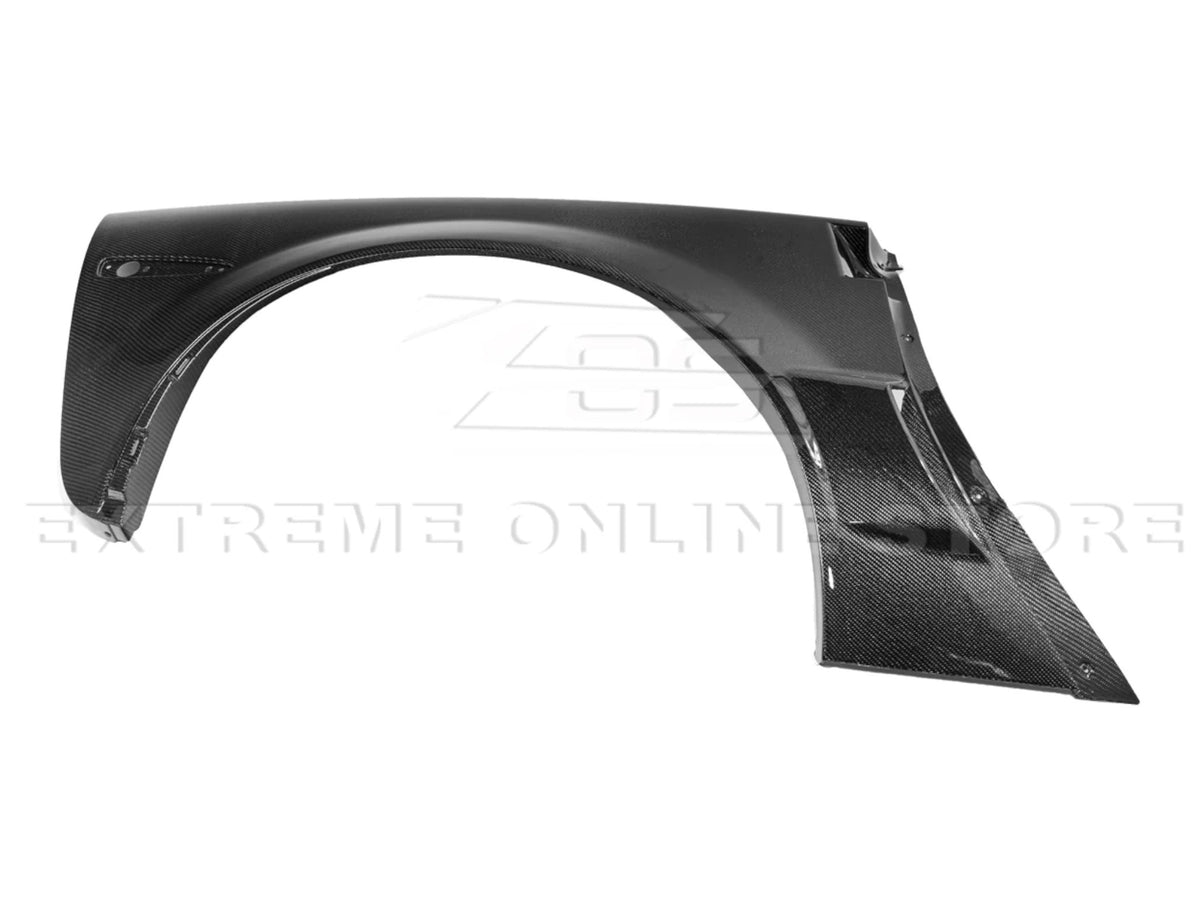2005-13 Corvette - ZR1 Style Rear Side Fenders - Carbon Fiber