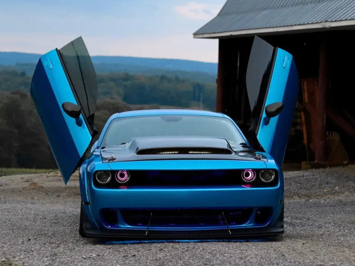 2008-23 Challenger - Side Mirror Covers - Carbon Fiber