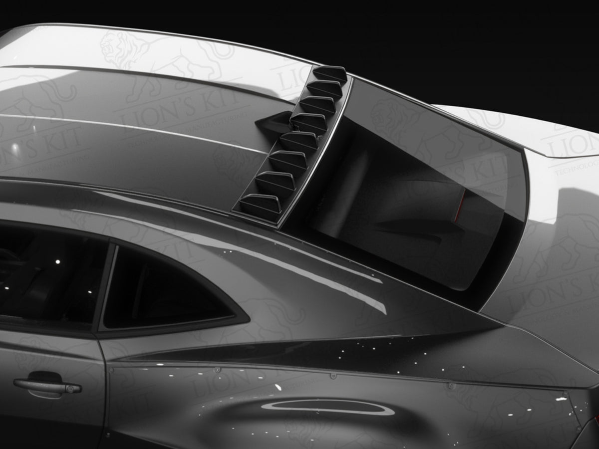2010-15 Camaro - Roof Shark Spoiler V2