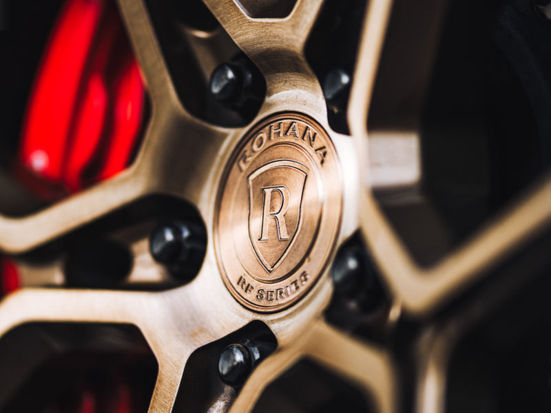 Challenger Charger - RFX11 Wheels - Gloss Black - Titanium - Bronze