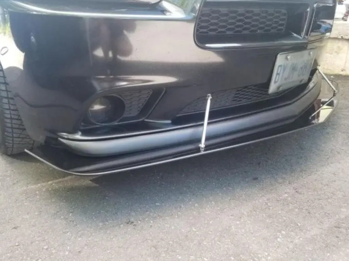 2011-14 Charger RT/SXT/SE - 2PC Front Splitter - Aluminum Composite