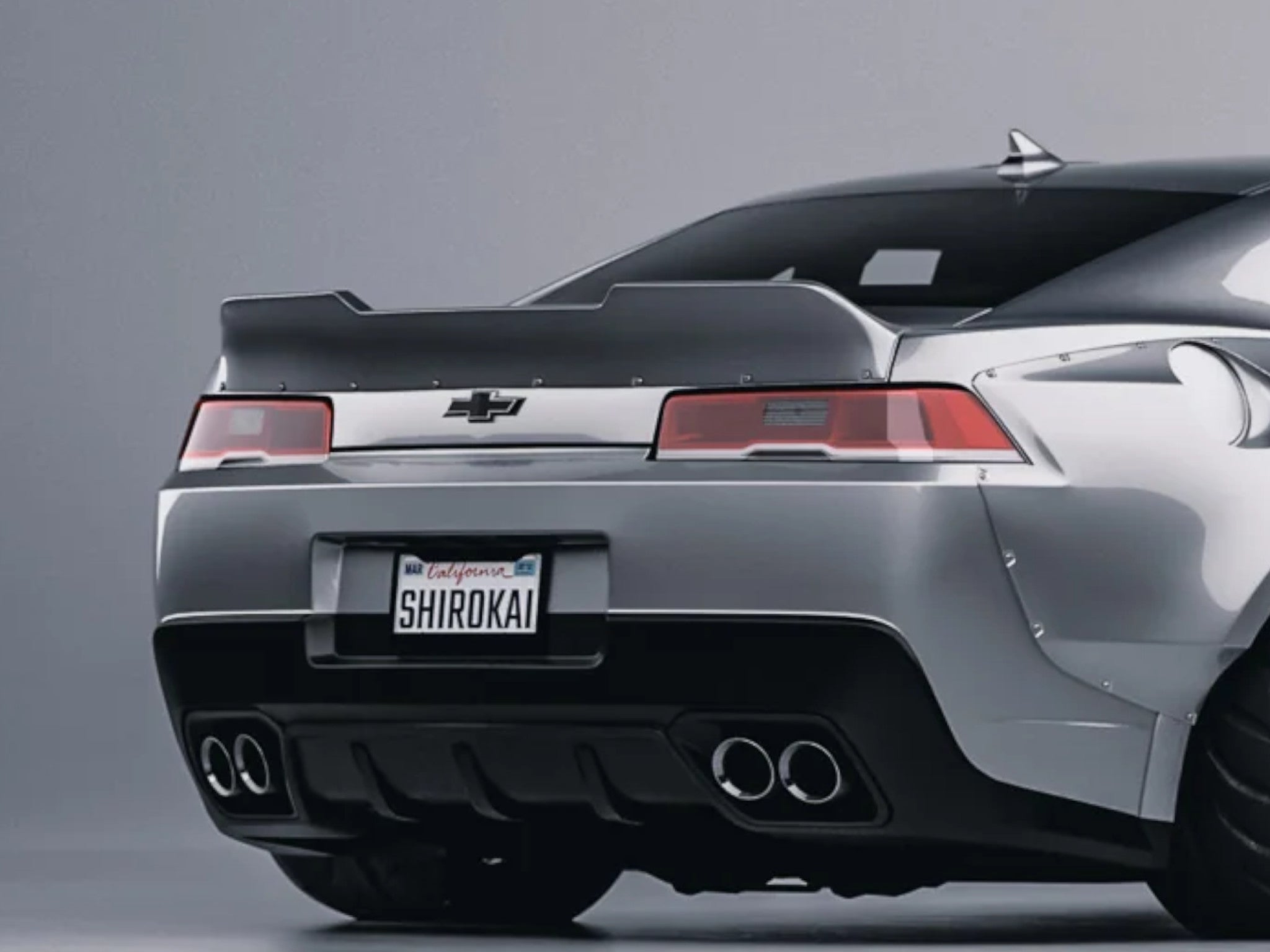 Camaro clearance duckbill spoiler