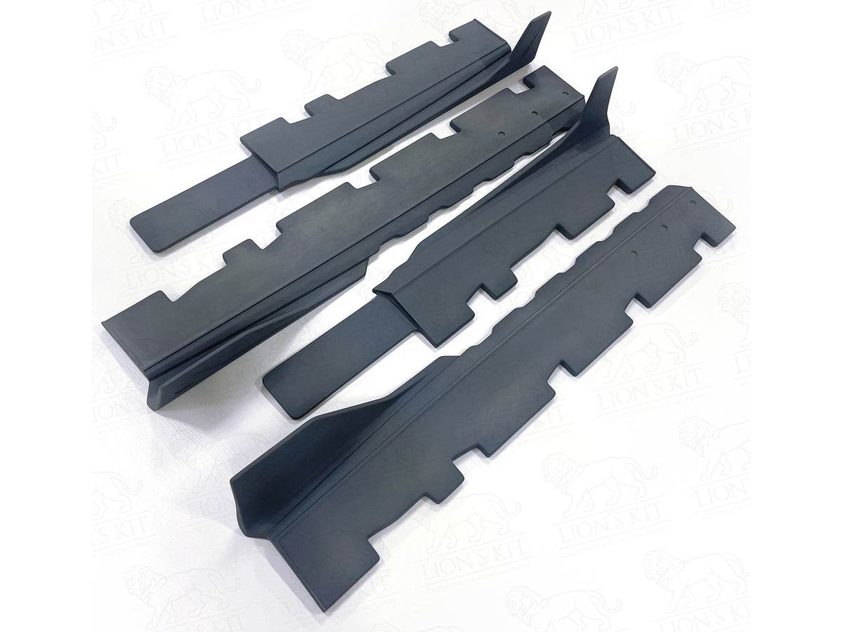 2015-23 Mustang - Side Skirt Splitters V1