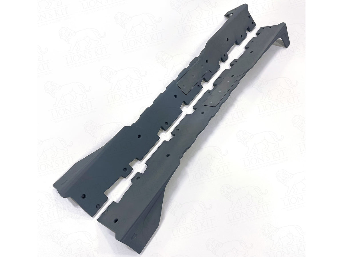 2015-23 Mustang - Side Skirt Splitters V1