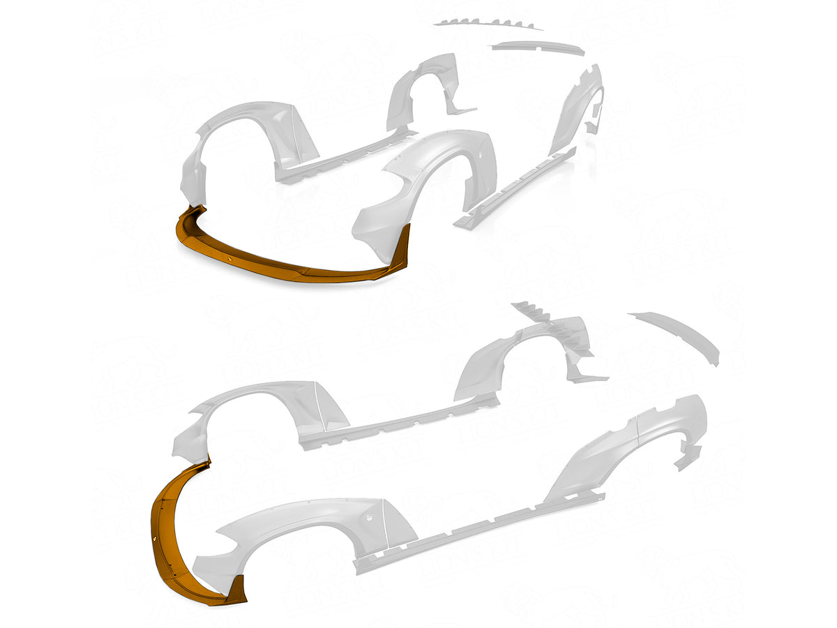 2015-23 Charger - Front Lip Splitter V1