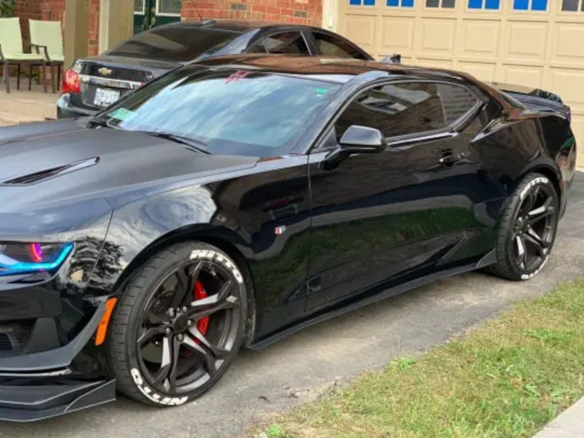 2016-24 Camaro - 2PC Side Splitters - Aluminum Composite