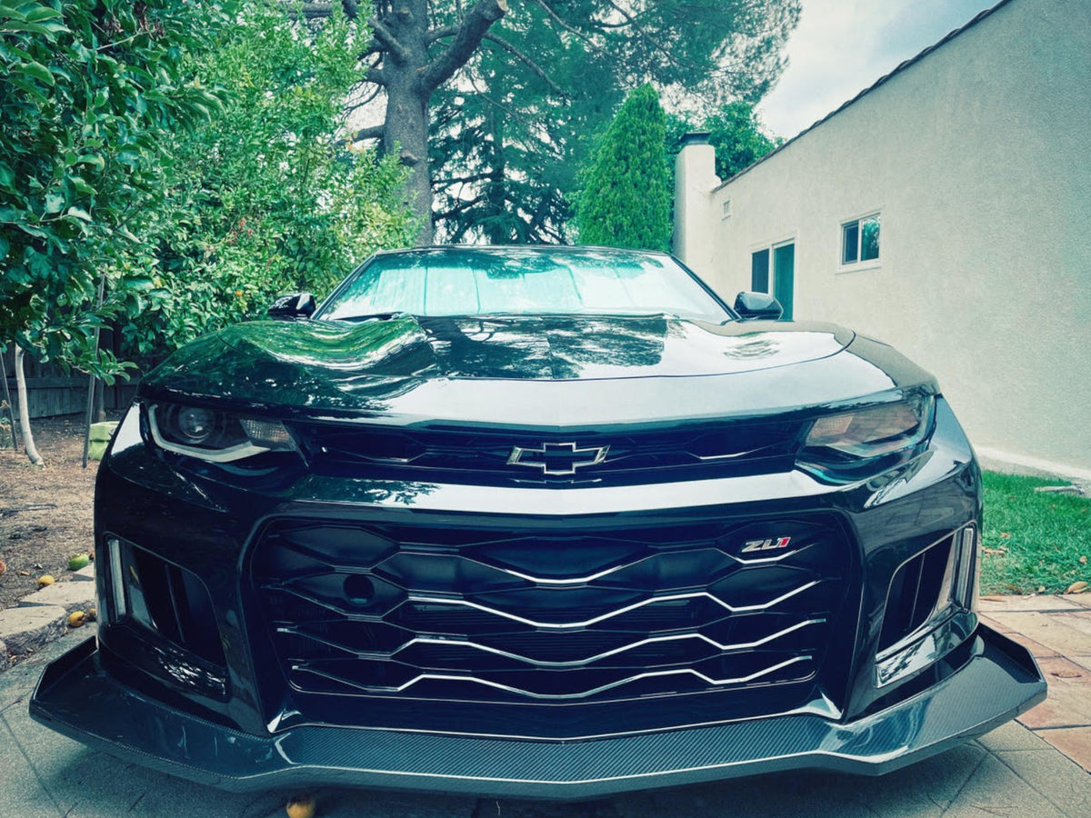 2017-24 Camaro ZL1 - Front Lip and Wind Splitter - Carbon Fiber