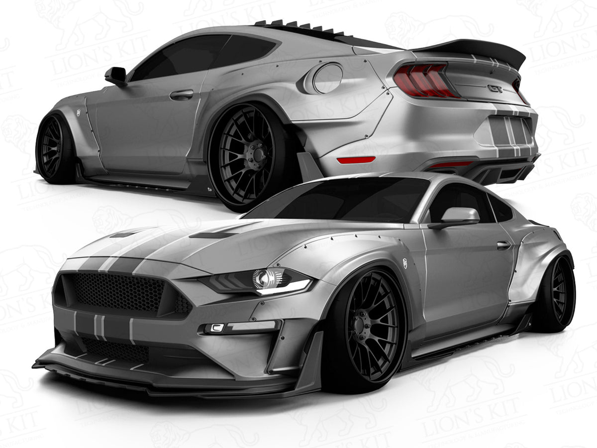 2018-23 Mustang - Widebody Kit V2