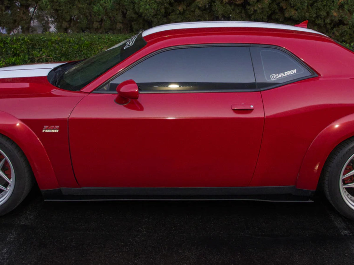 2019-23 Challenger RT Scat Pack - Side Skirt Splitters