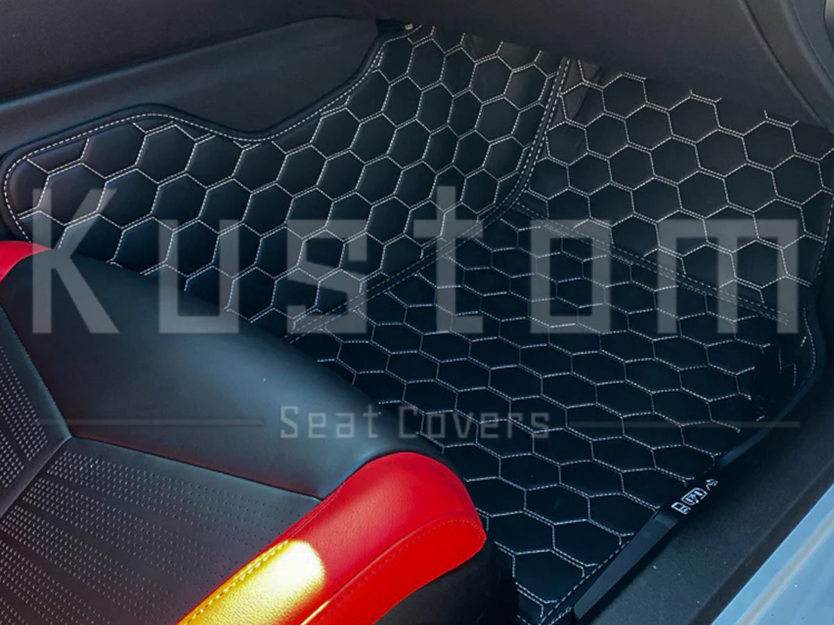 2020-27 Corvette - Floor Mats - Artificial Leather