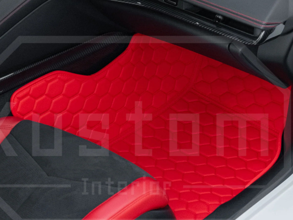 2020-27 Corvette - Floor Mats - Artificial Leather
