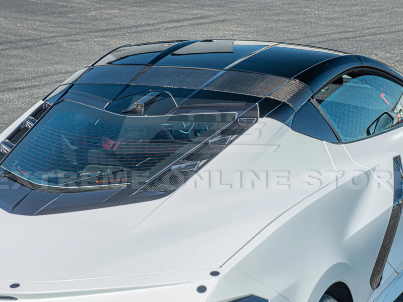 2020-24 Corvette - Roof Pillar Bow - Carbon Fiber