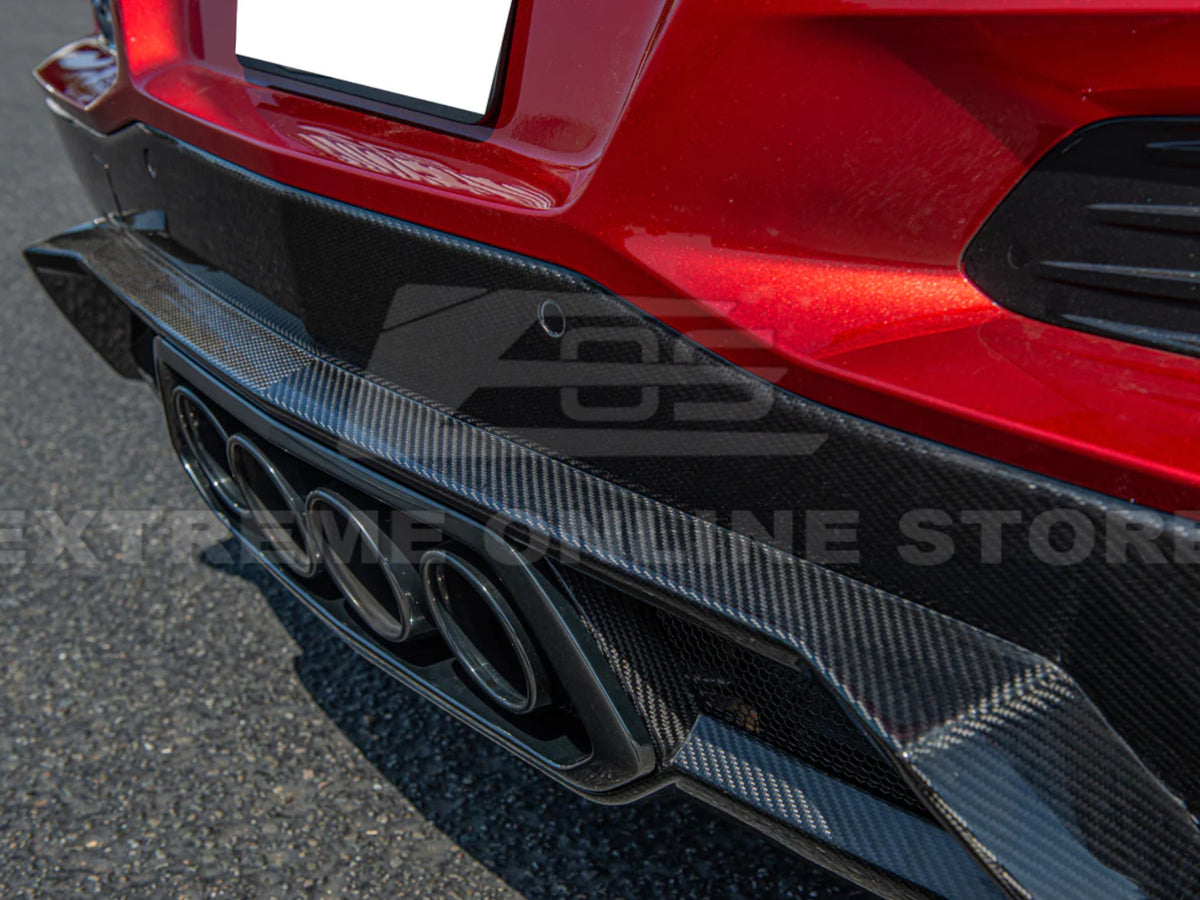 2020-24 Corvette Z06- Rear Valance Diffuser - Carbon Fiber