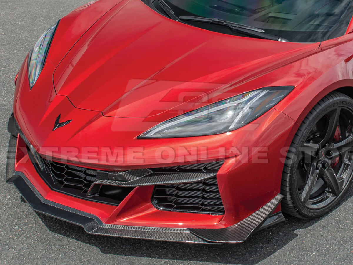 2020-24 Corvette Z06 E-Ray - Dive Planes Canards - Carbon Fiber
