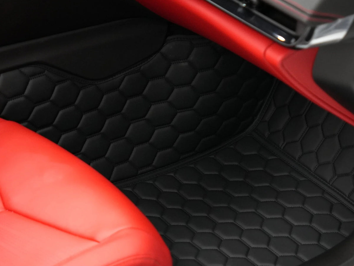 2020-27 Corvette - Floor Mats - Artificial Leather