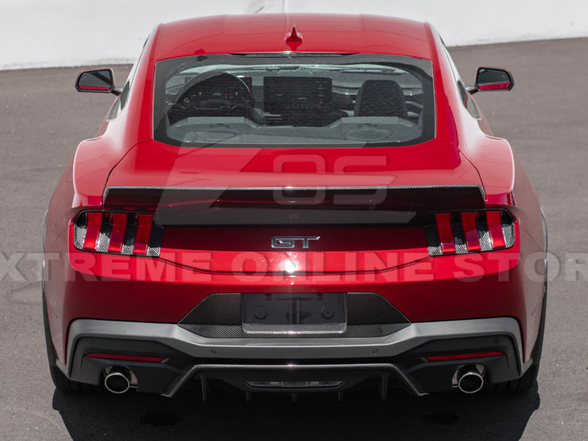 2024-25 Mustang - Integrated Ducktail Spoiler - Carbon Fiber