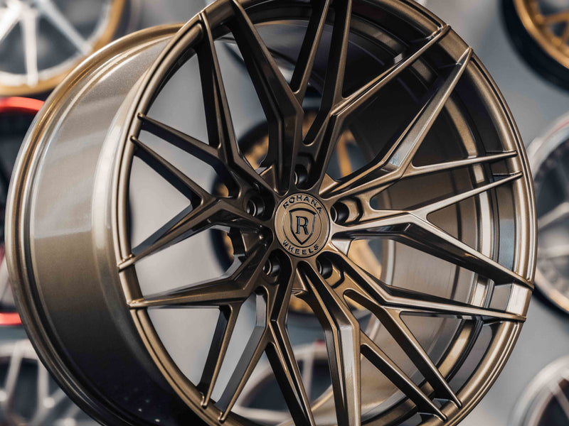 Camaro Corvette - RFX17 Wheels - Gloss Black - Titanium - Bronze