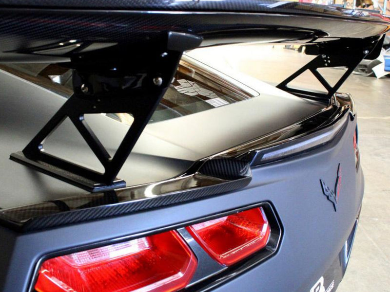 2014-19 Corvette - GTC-500 Adjustable Wing Spoiler - Carbon Fiber