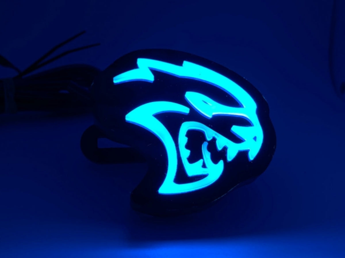 Hellcat LED Badge