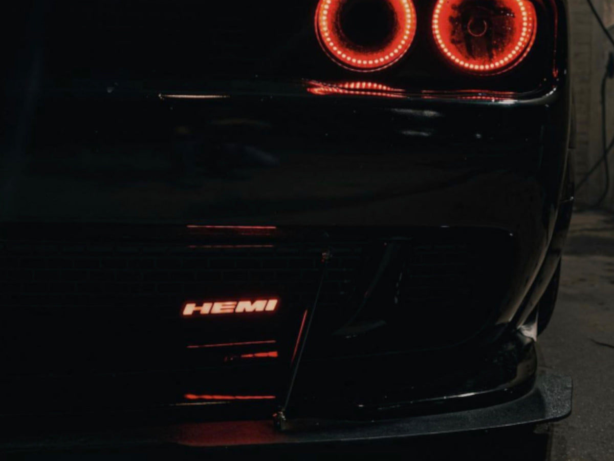 Hemi LED Badge