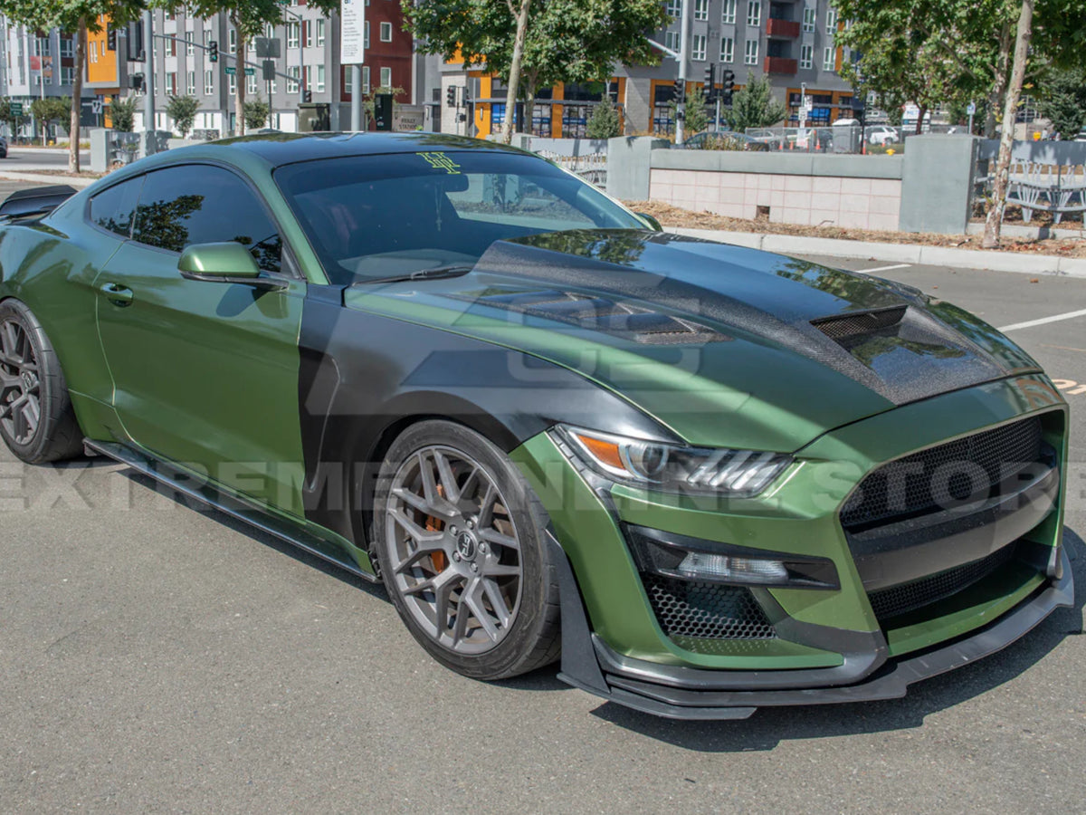 2015-23 Mustang - GT350 Style Steel Fenders