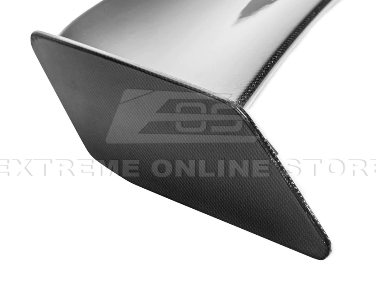 2015-23 Mustang - GT500 Style High Wing Spoiler - Carbon Fiber