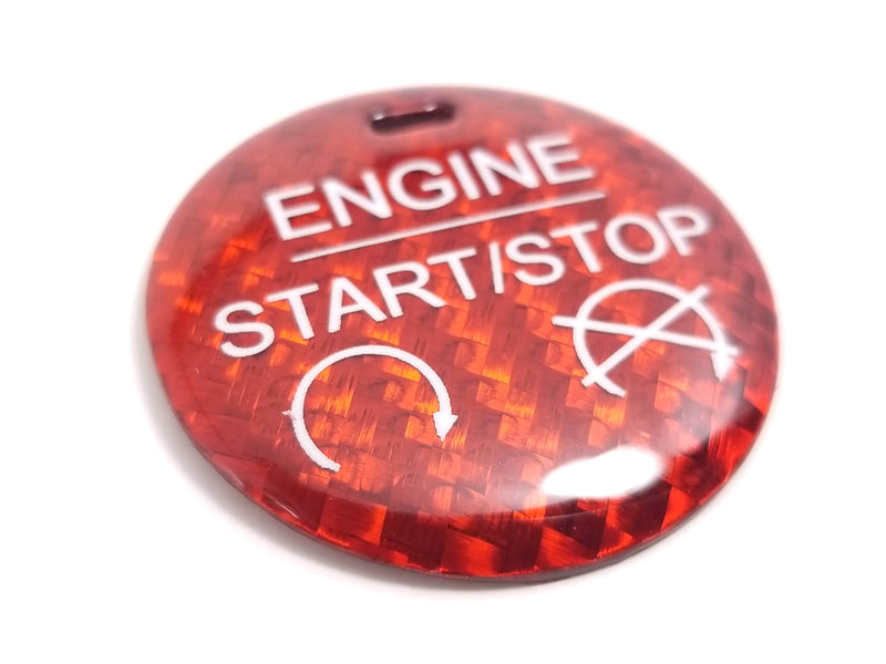 2015-23 Mustang - Start/Stop Button Cover - Carbon Fiber