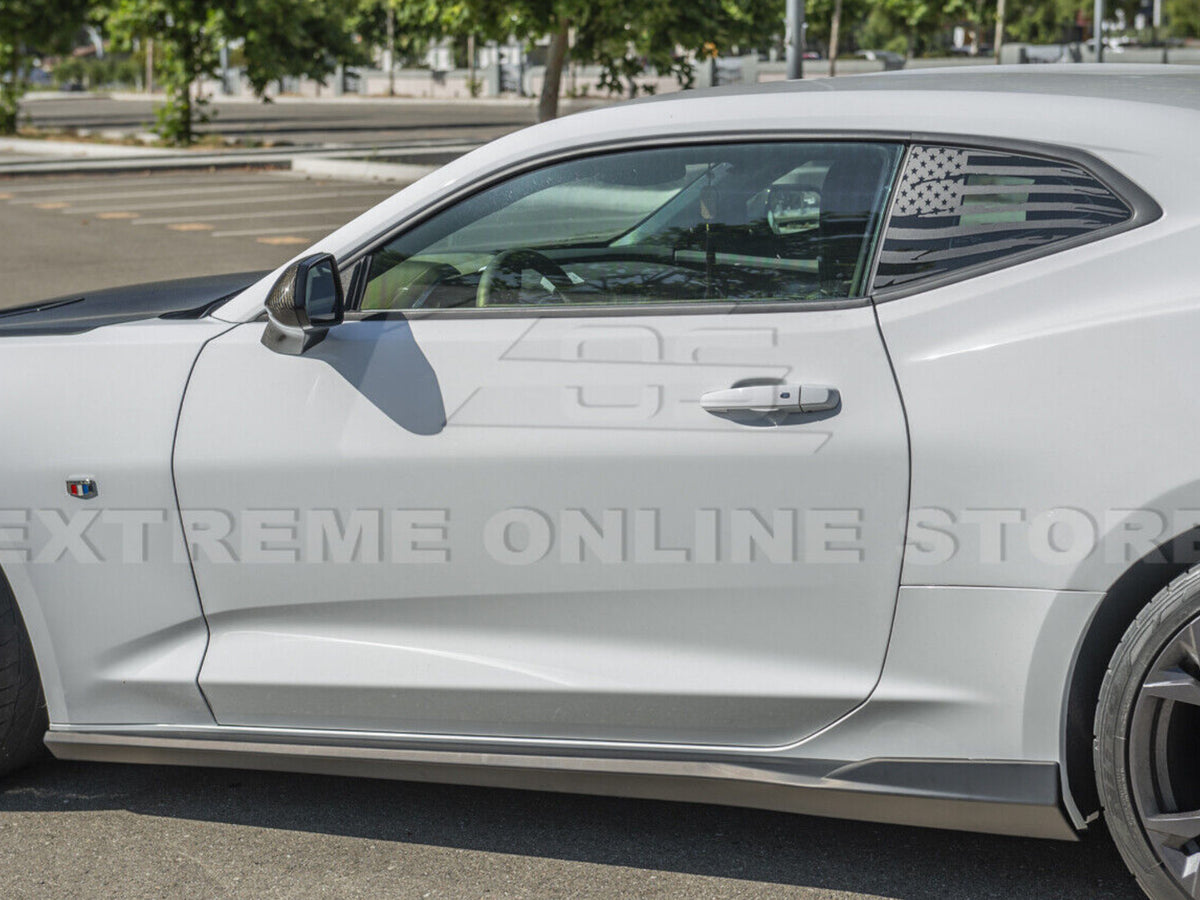 2016-24 Camaro - Second Generation Style Side Skirts