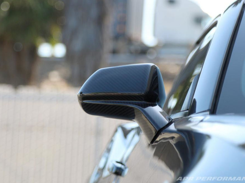 2016-24 Camaro - Side Mirror Cover Replacements - Carbon Fiber