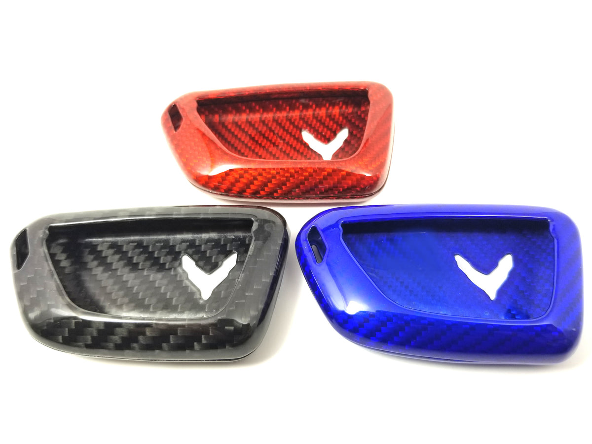 2020-24 Corvette - Key FOB Cover - Carbon Fiber
