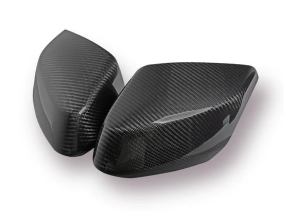 2020-25 Corvette - Side Mirror Covers - Carbon Fiber
