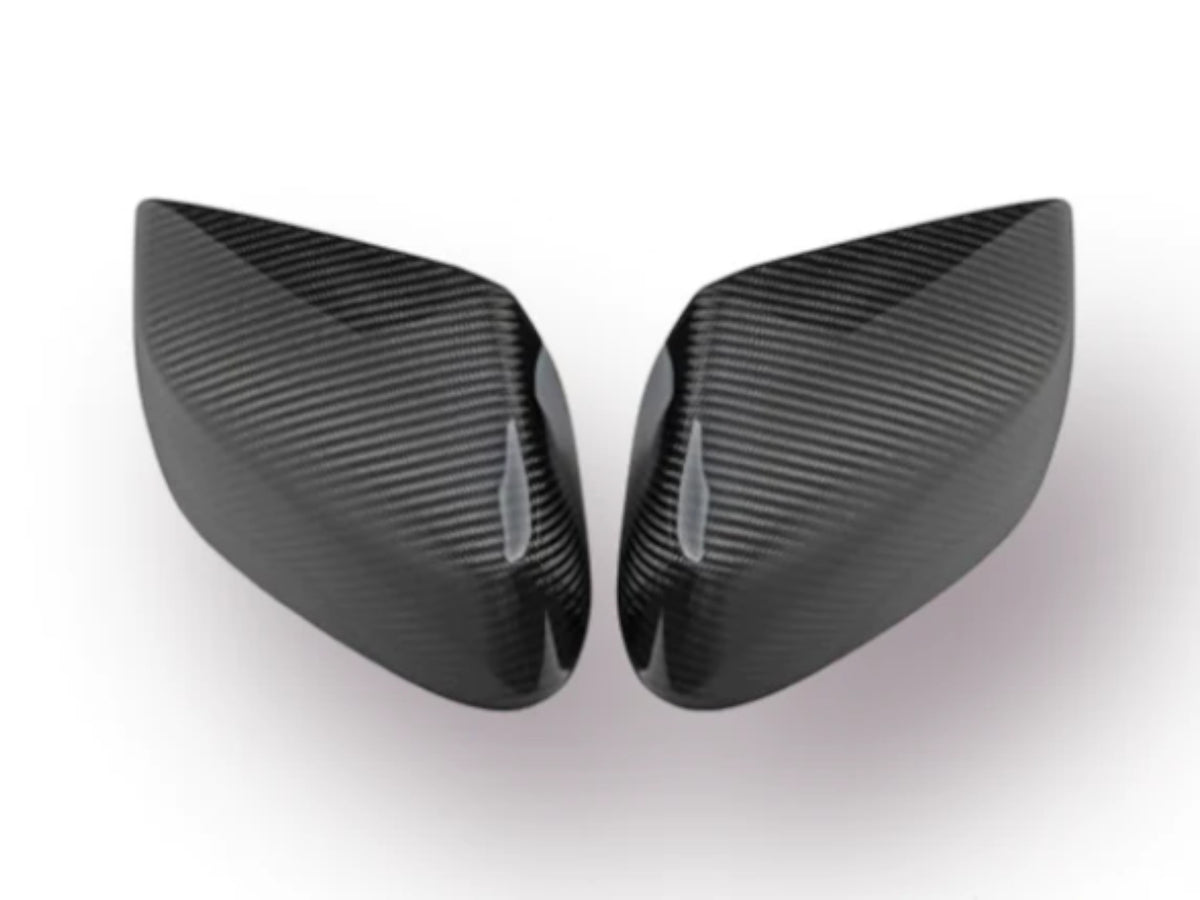 2020-25 Corvette - Side Mirror Covers - Carbon Fiber