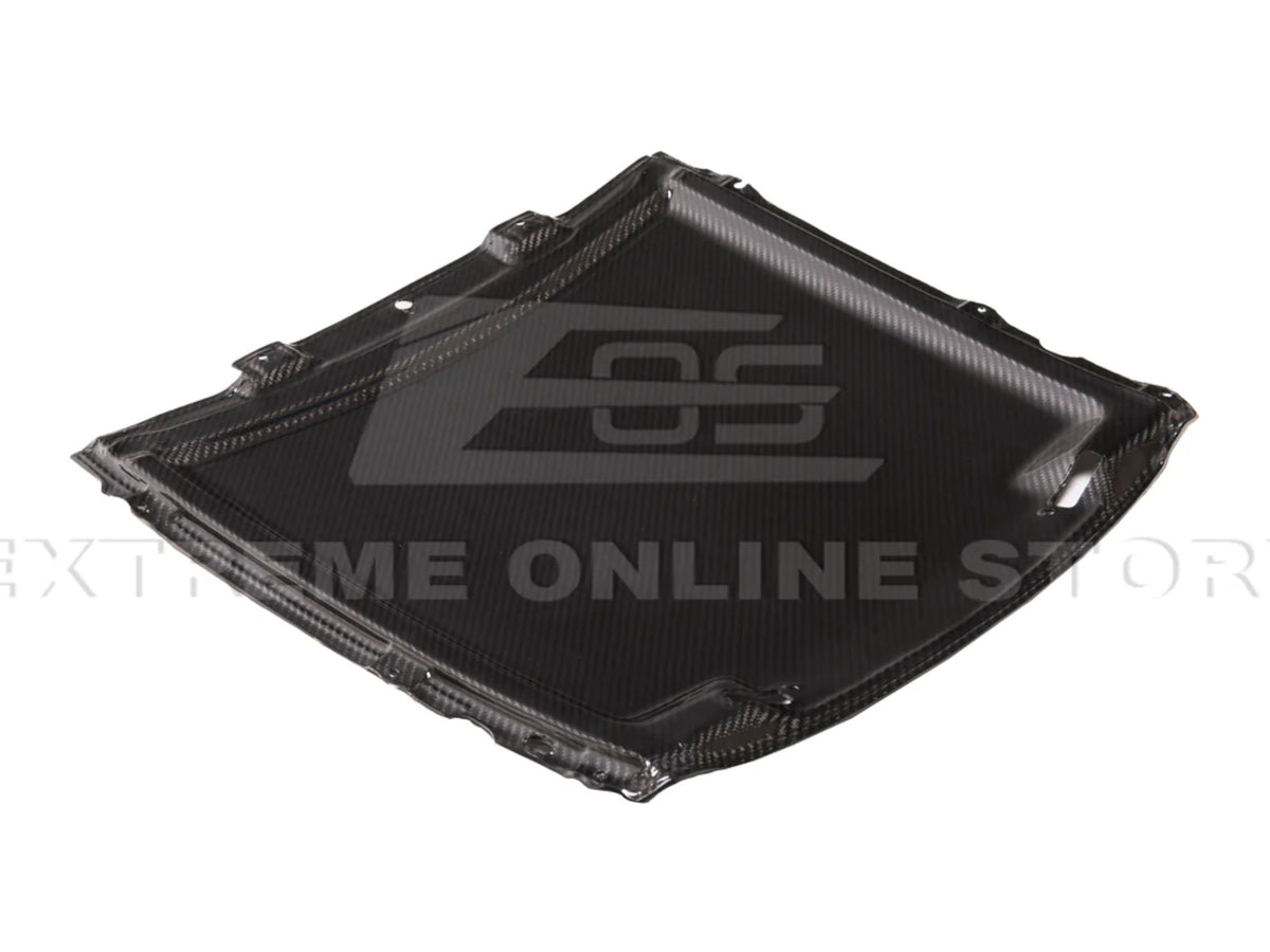 2020-23 Mustang GT500 - Hood Rain Catch Tray - Carbon Fiber
