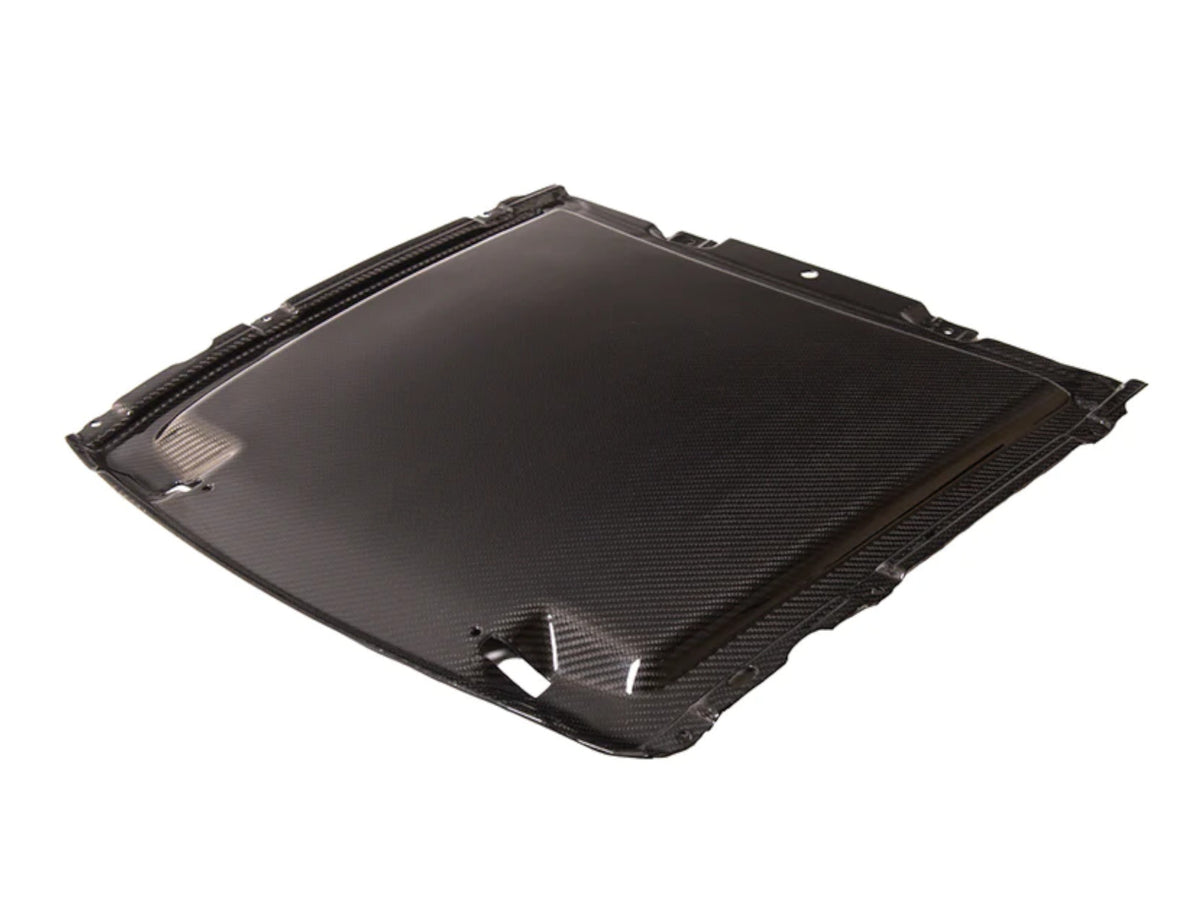2020-23 Mustang GT500 - Hood Rain Catch Tray - Carbon Fiber
