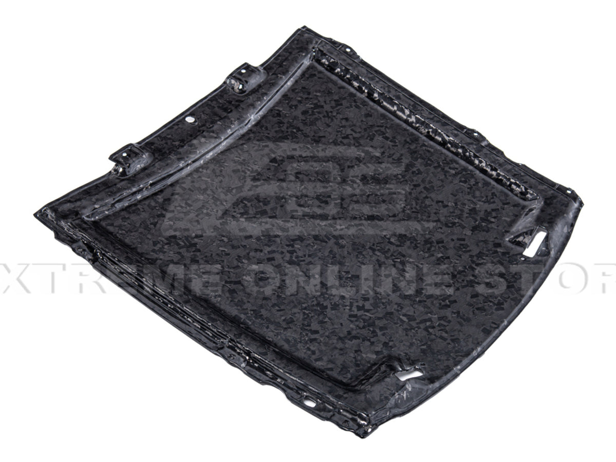 2020-23 Mustang GT500 - Hood Rain Catch Tray - Carbon Fiber