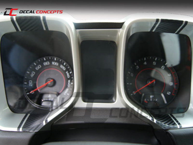 2010-15 Camaro - Gauge Bezel Accent Decal Kit