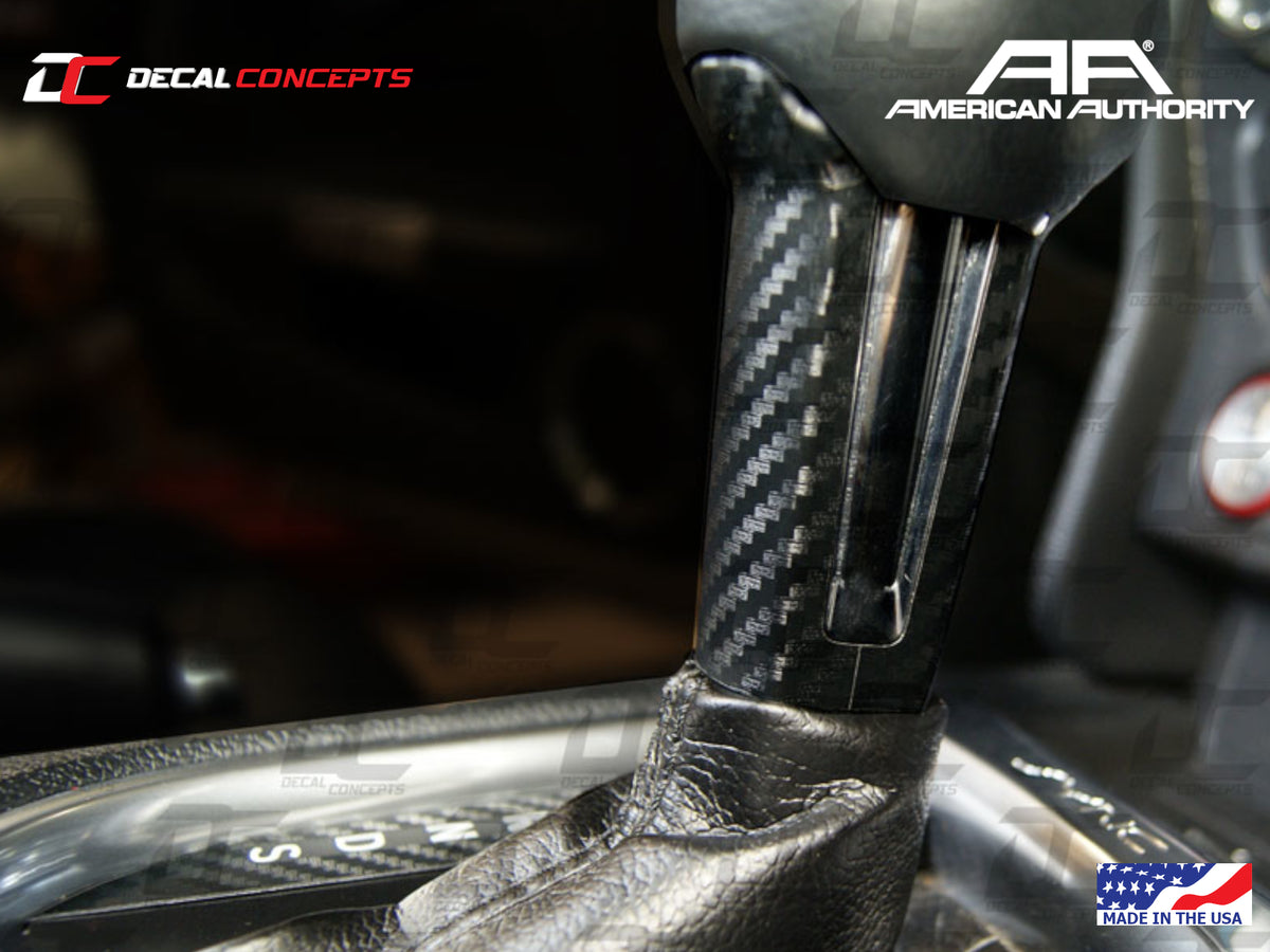 2015-23 Mustang - Auto Gear Shift Shaft and Panel Accent Decal Kit
