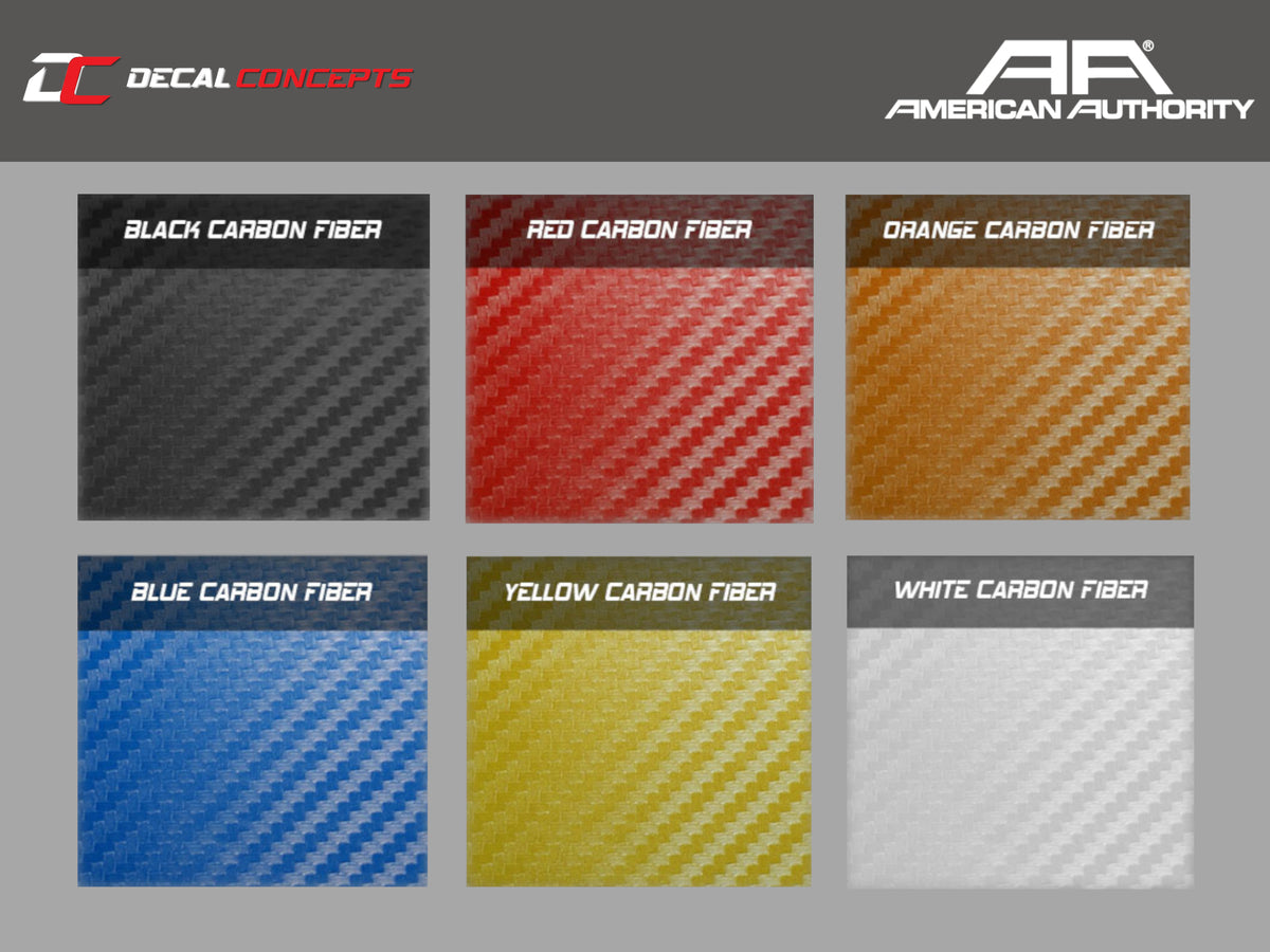 2016-24 Camaro - Door Panel Trim Accent Decal Kit