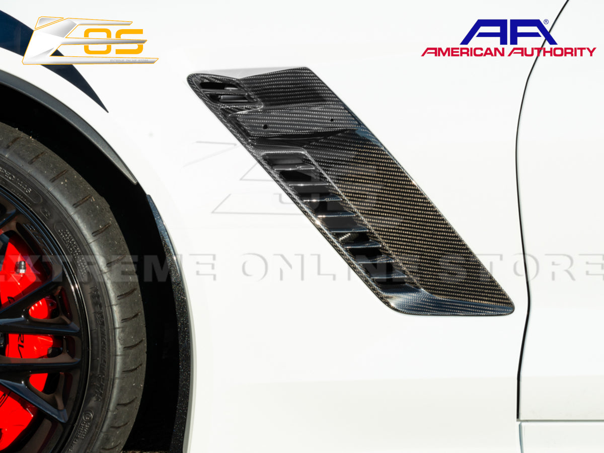 2014-19 Corvette - Z06 Fender Vents - Carbon Fiber