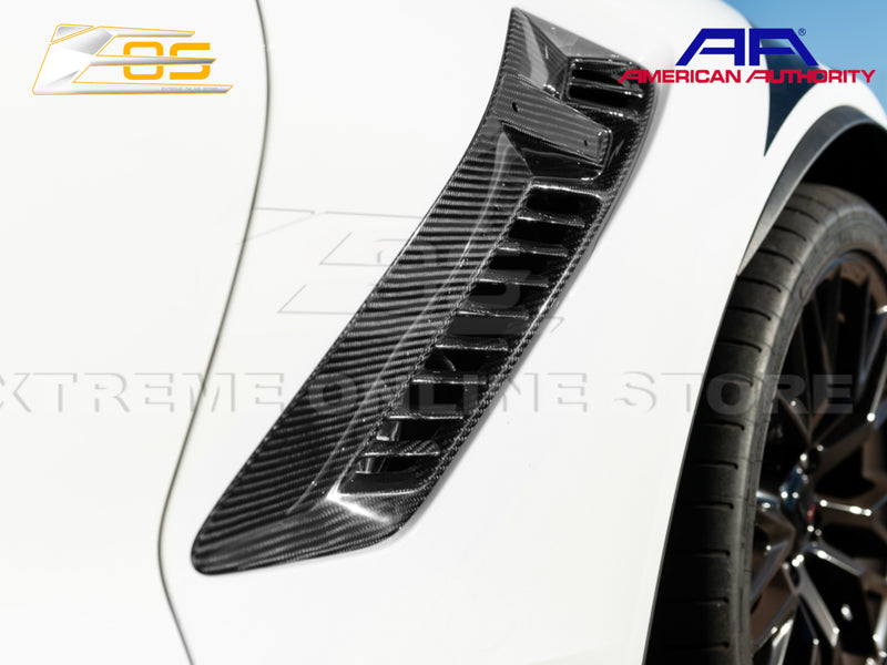 2014-19 Corvette - Z06 Fender Vents - Carbon Fiber