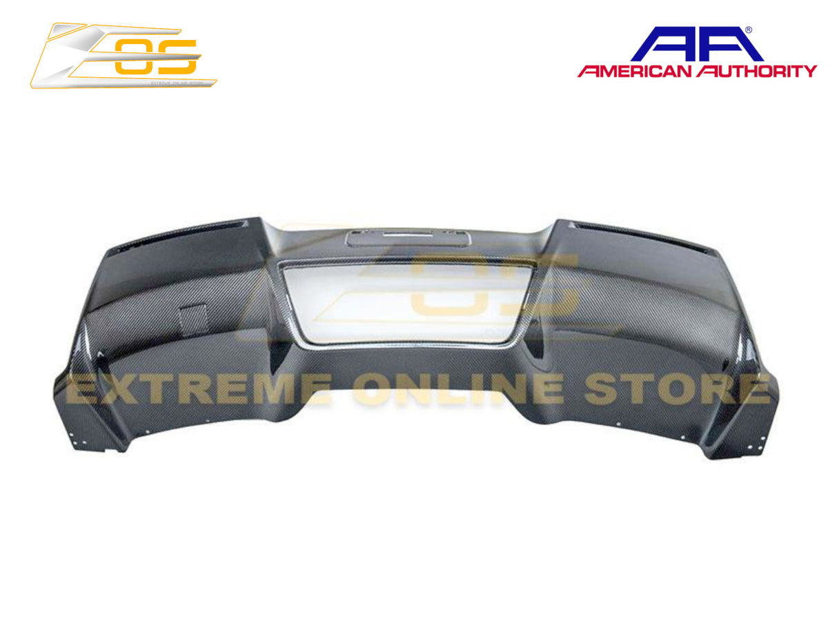 2014-19 Corvette - Rear Bumper Valance Diffuser - Carbon Fiber