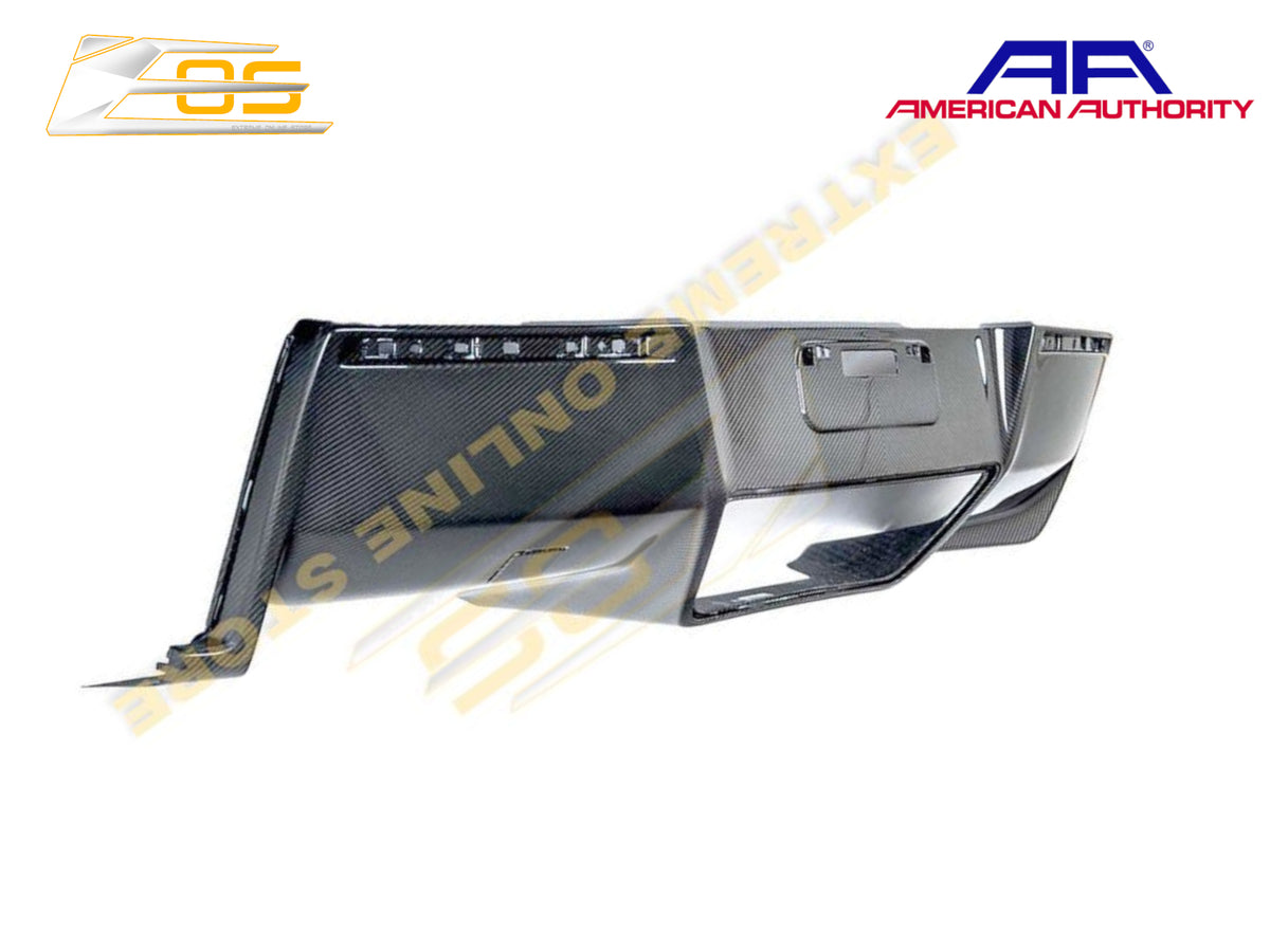2014-19 Corvette - Rear Bumper Valance Diffuser - Carbon Fiber