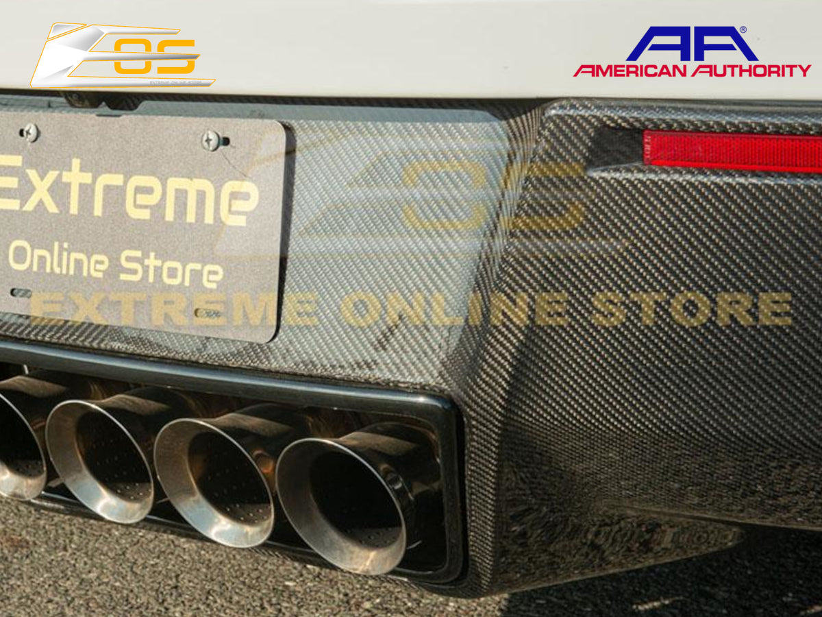 2014-19 Corvette - Rear Bumper Valance Diffuser - Carbon Fiber