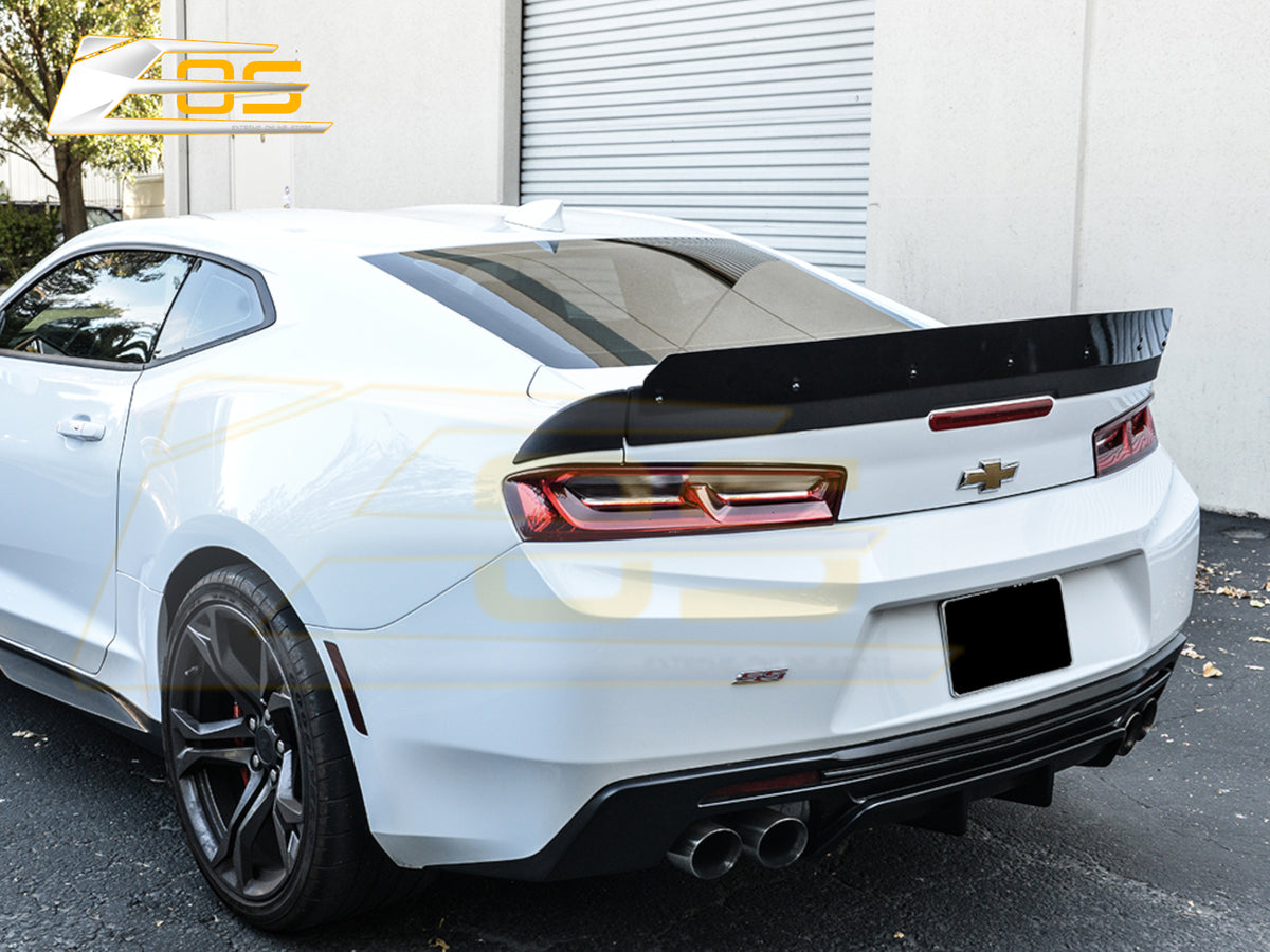 2016-24 Camaro - Extended Spoiler With Wicker Bill