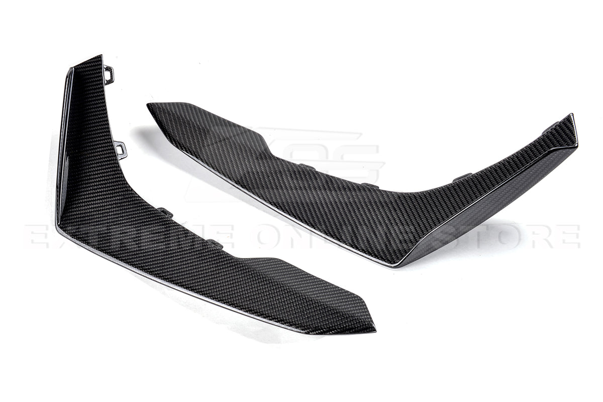 2014-24 Camaro Ikon Bumper - ZL1 1LE Style Dive Planes - Carbon Fiber