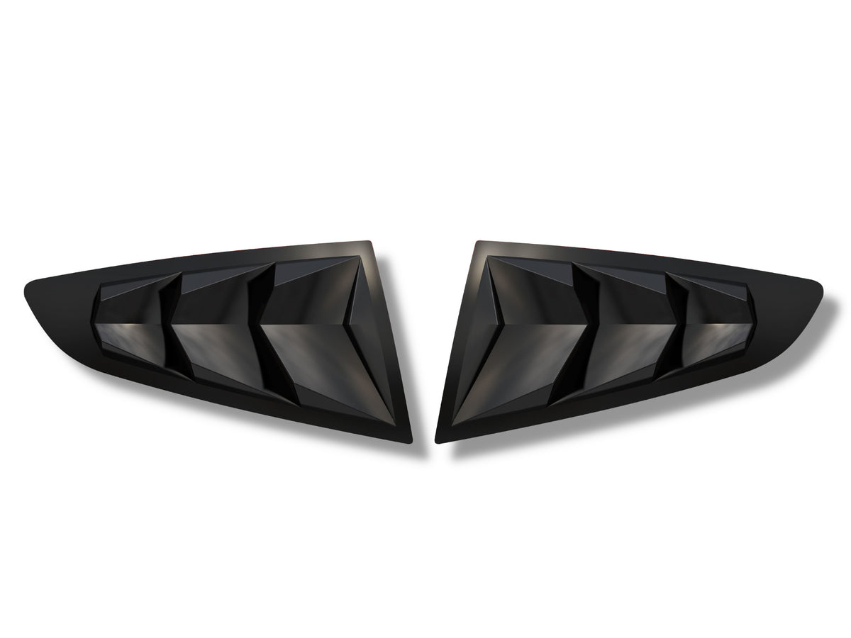 2015-23 Mustang - Bakkdraft Quarter Window Louvers