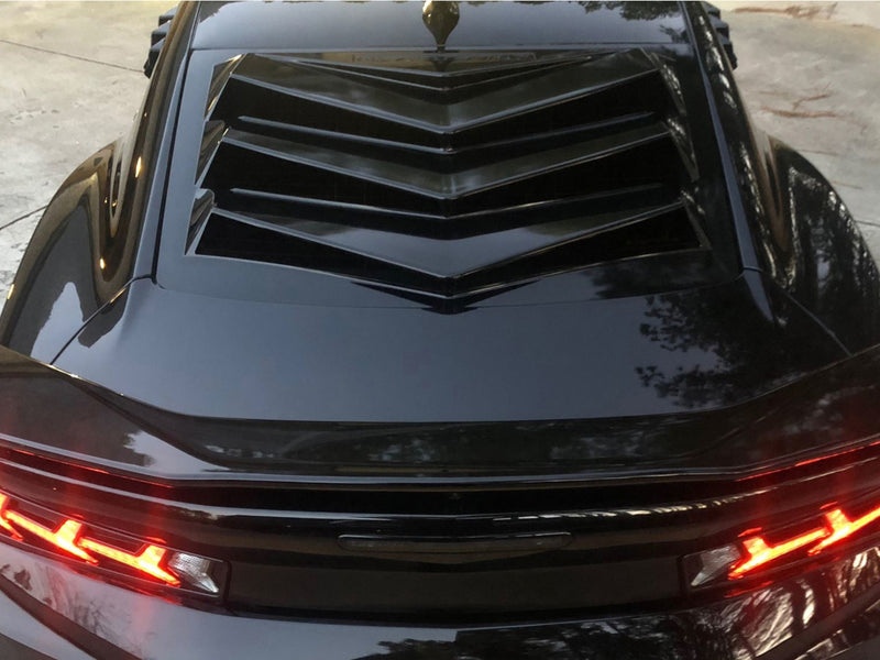 2016-24 Camaro - Bakkdraft Rear Window Louver