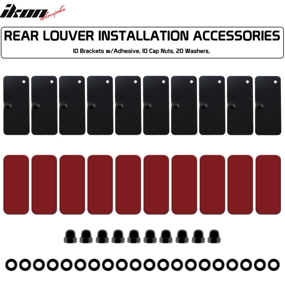 2015-23 Mustang - Rear Window Louver