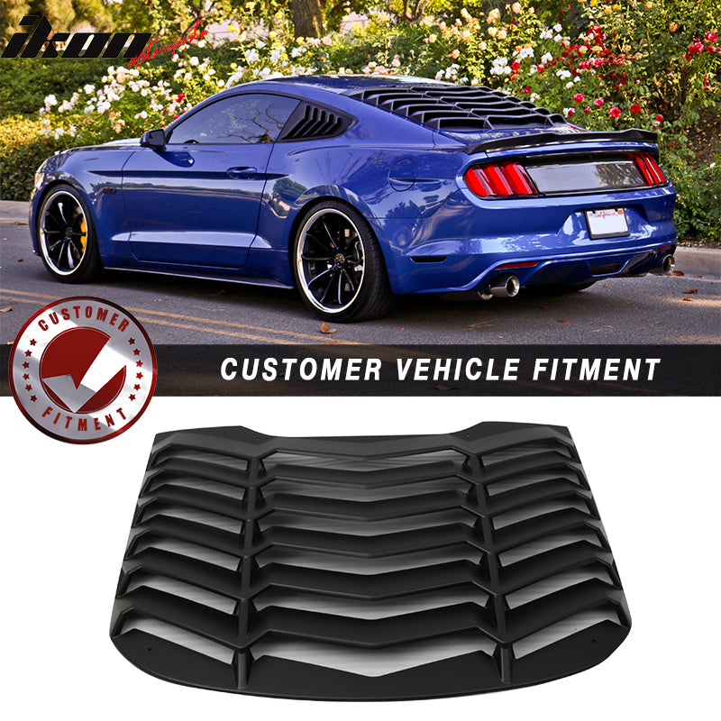 2015-23 Mustang - Rear Window Louver