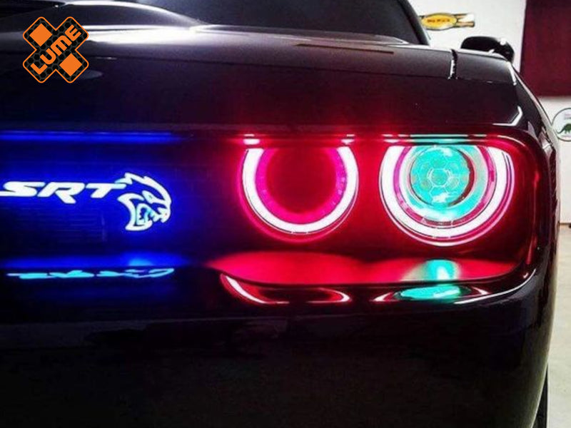2015-23 Challenger Charger - SRT Hellcat LED Badge